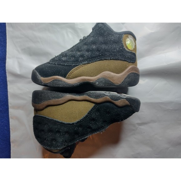 Nike Air Jordan XIII 13 Olive Retro 2017 BT Toddler 414581-006 sz 6C - Picture 5 of 8